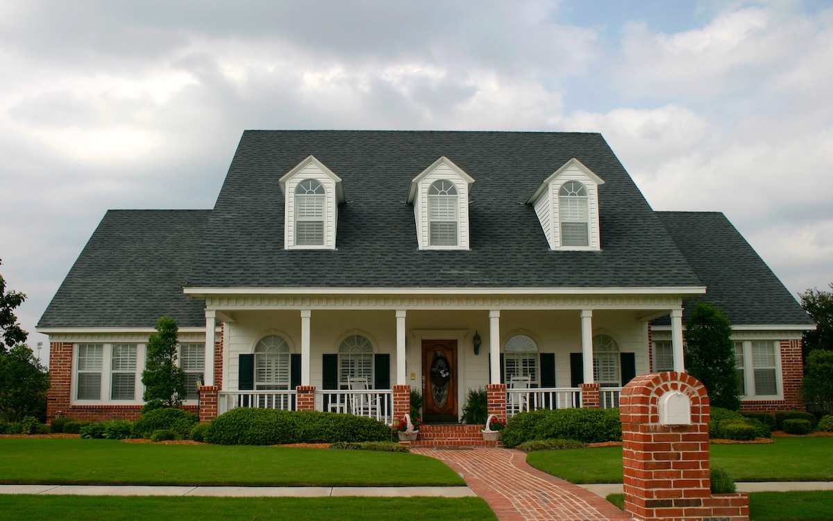 historic older house with new siding