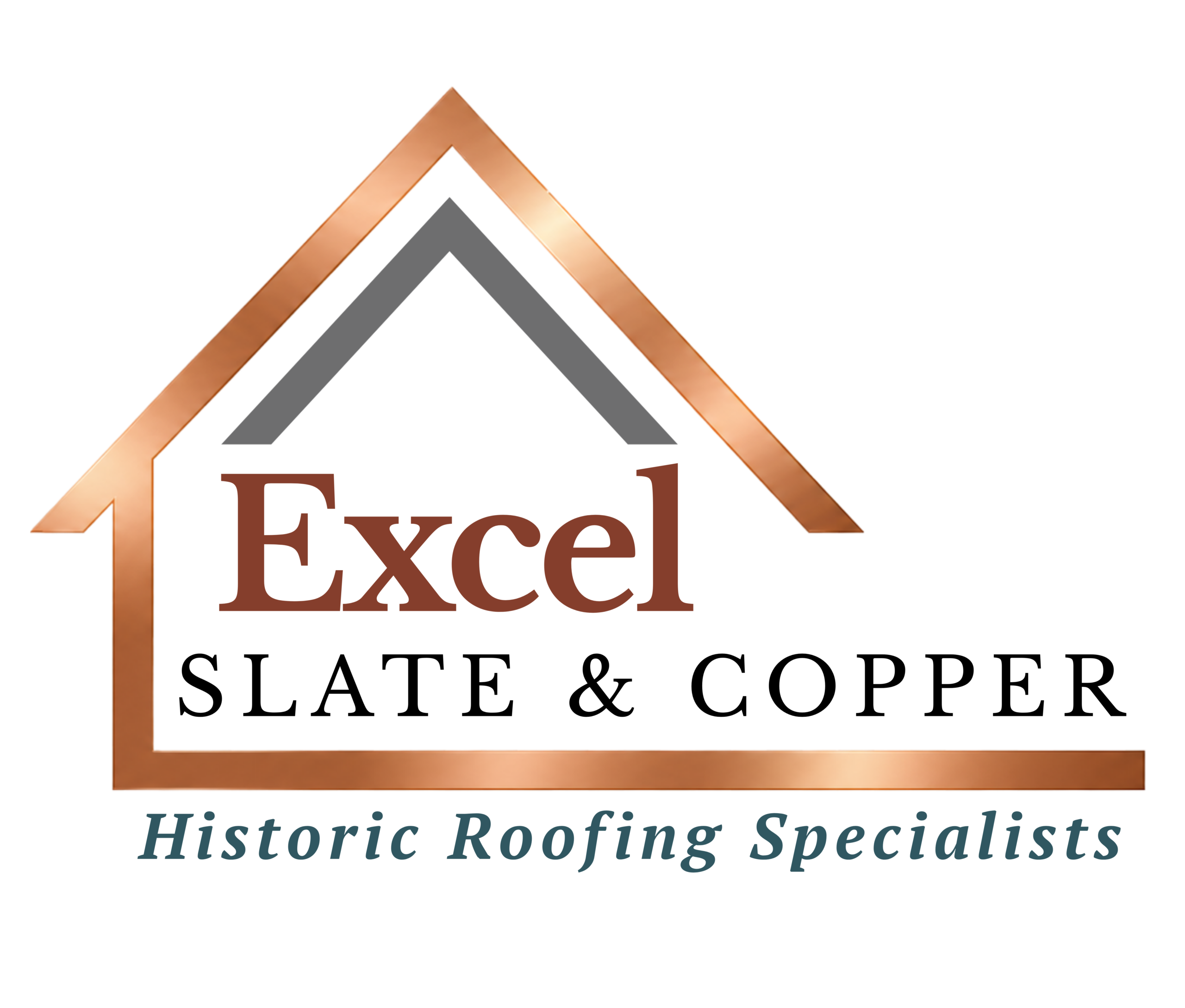 Excel Slate & Copper Logo