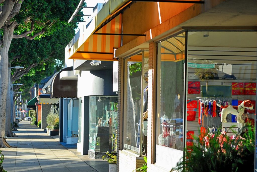 Some small shops